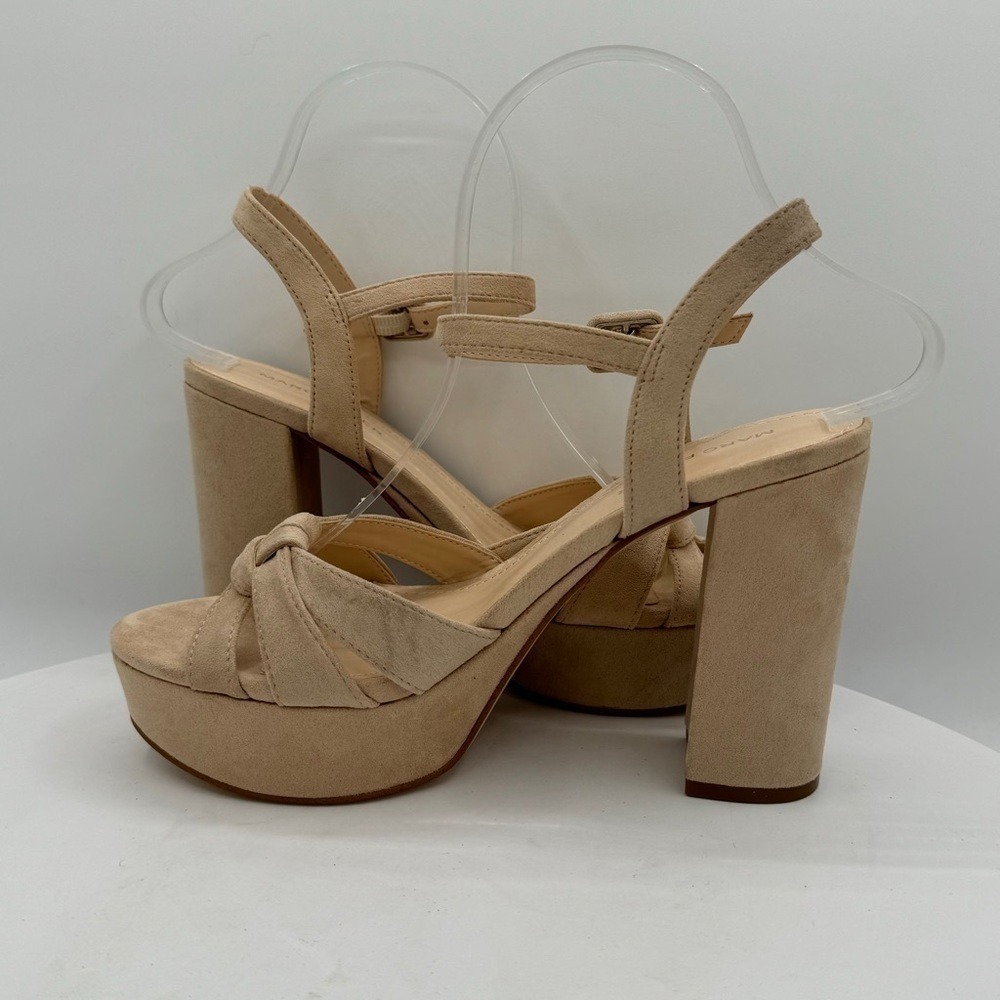 Marc Fisher Damask Light Pink Platform Block Heel Sandals 7 NWT MSRP $150 - Picture 6 of 9